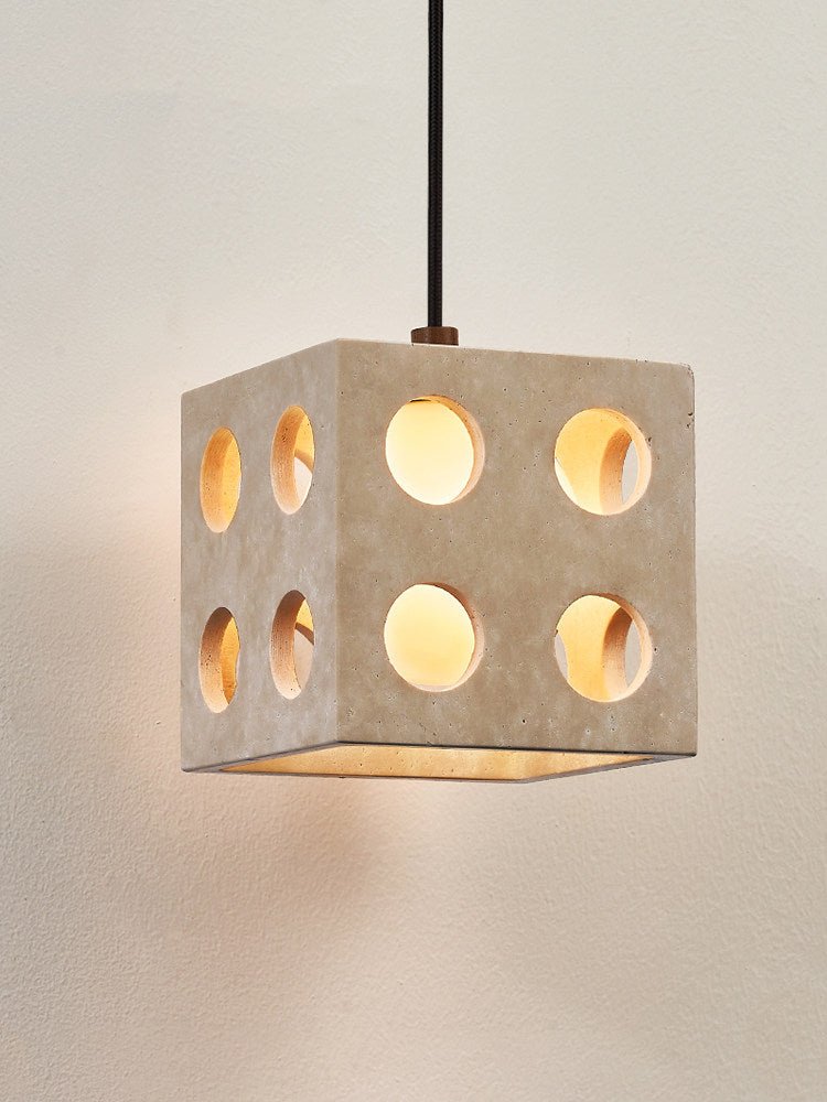 Daxen Travertine Pendant Light