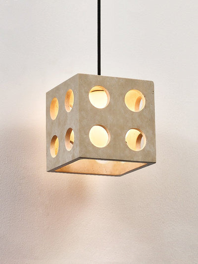 Daxen Travertine Pendant Light