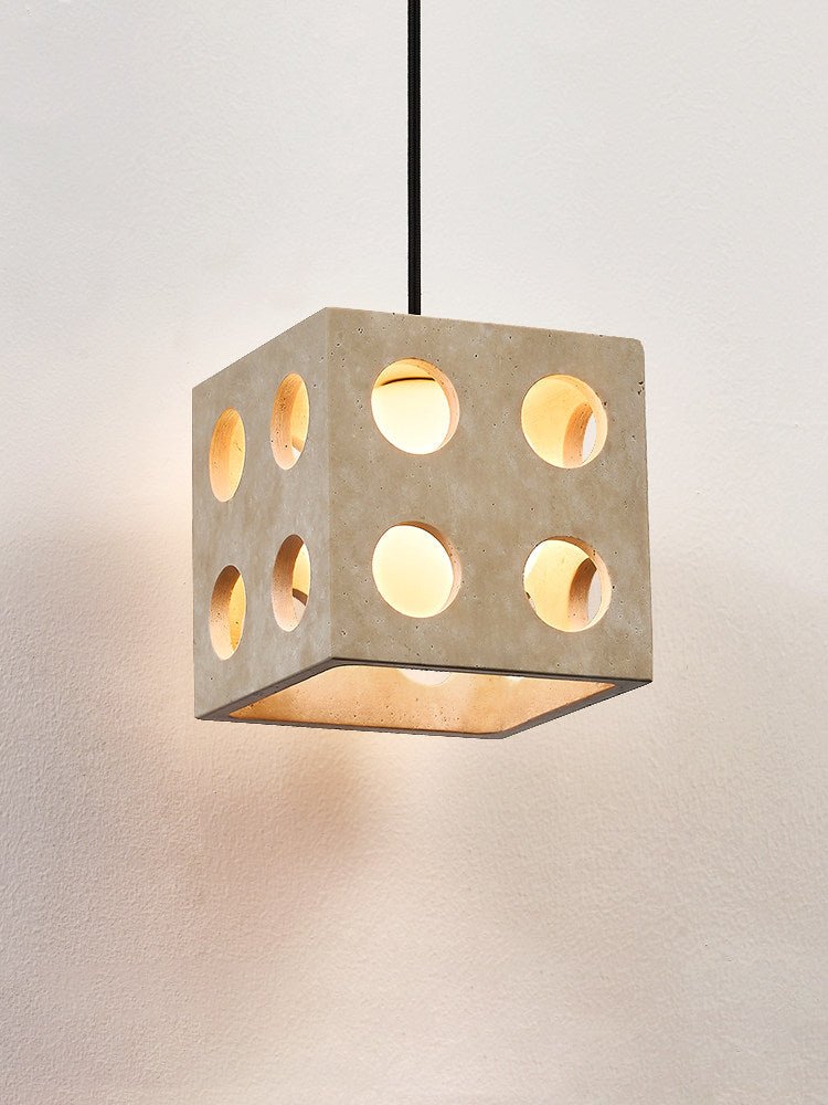 Daxen Travertine Pendant Light