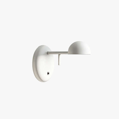 Disc Base Dome Wall Sconce