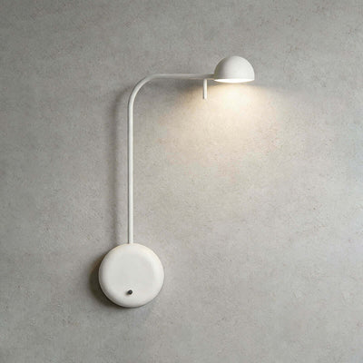 Disc Base Dome Wall Sconce