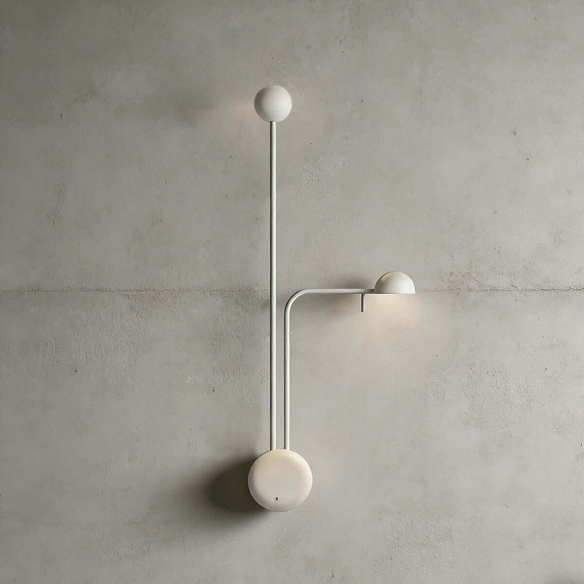 Disc Base Dome Wall Sconce