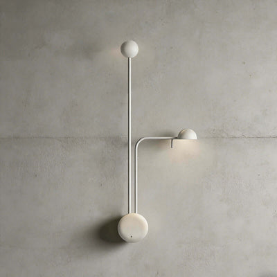 Disc Base Dome Wall Sconce
