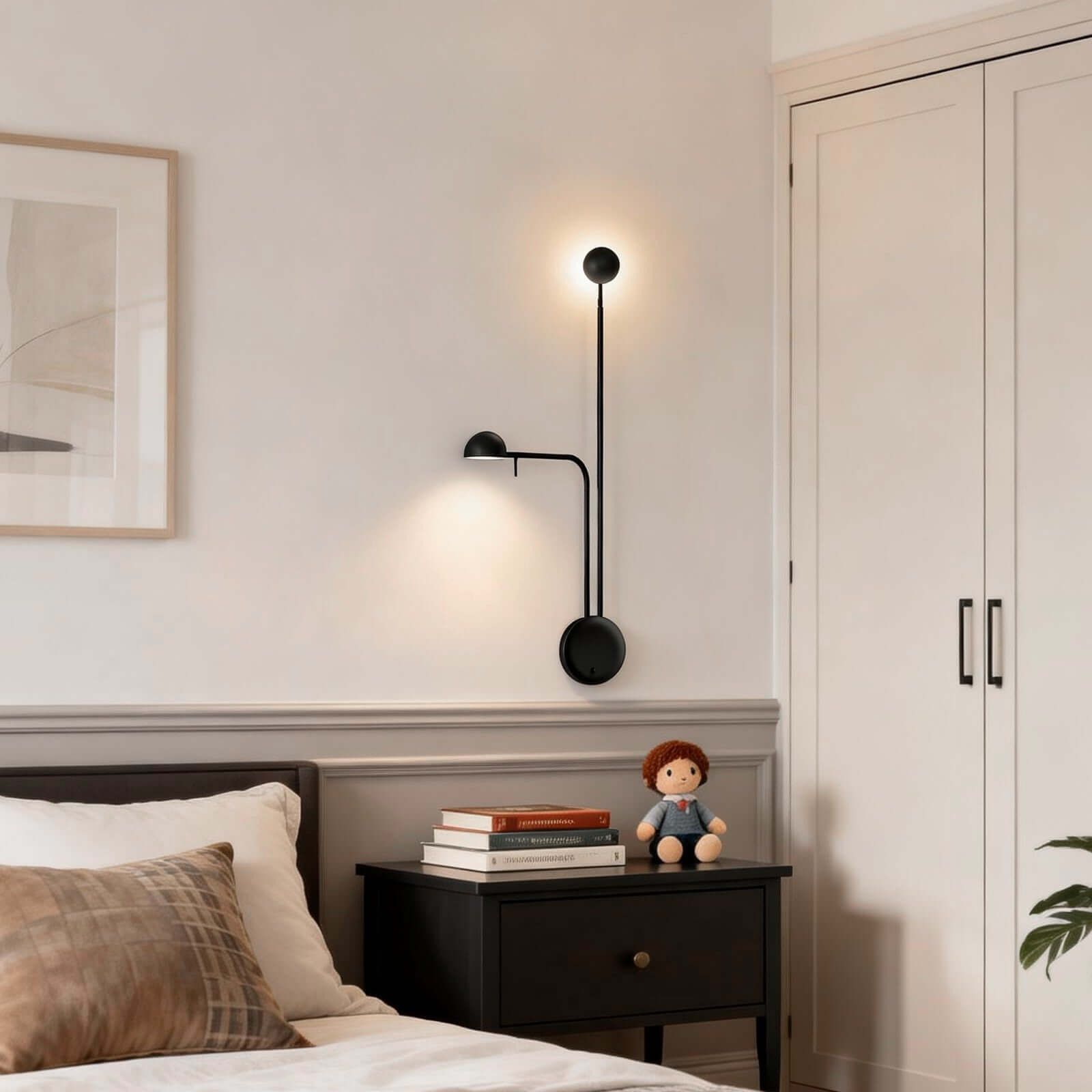 Disc Base Dome Wall Sconce