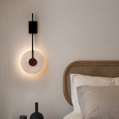 Elysia Travertine Wall Light