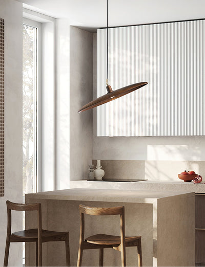 Zelirira Blade Wood Pendant Light