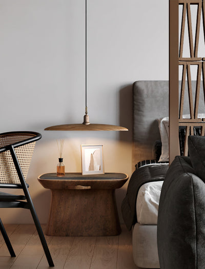 Zelirira Blade Wood Pendant Light