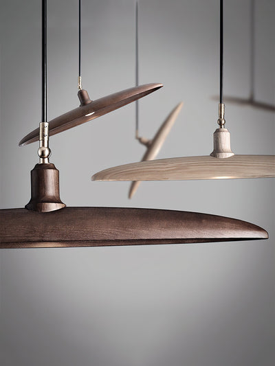 Zelirira Blade Wood Pendant Light