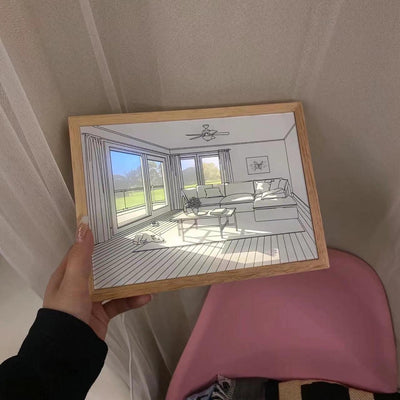 Sunbathing Mural Art Lamp