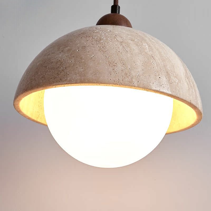 Nolven Travertine Pendant Lamp