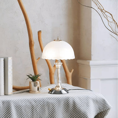 Belle Domed Glass Table Light