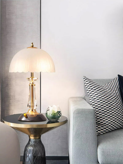 Belle Domed Glass Table Light