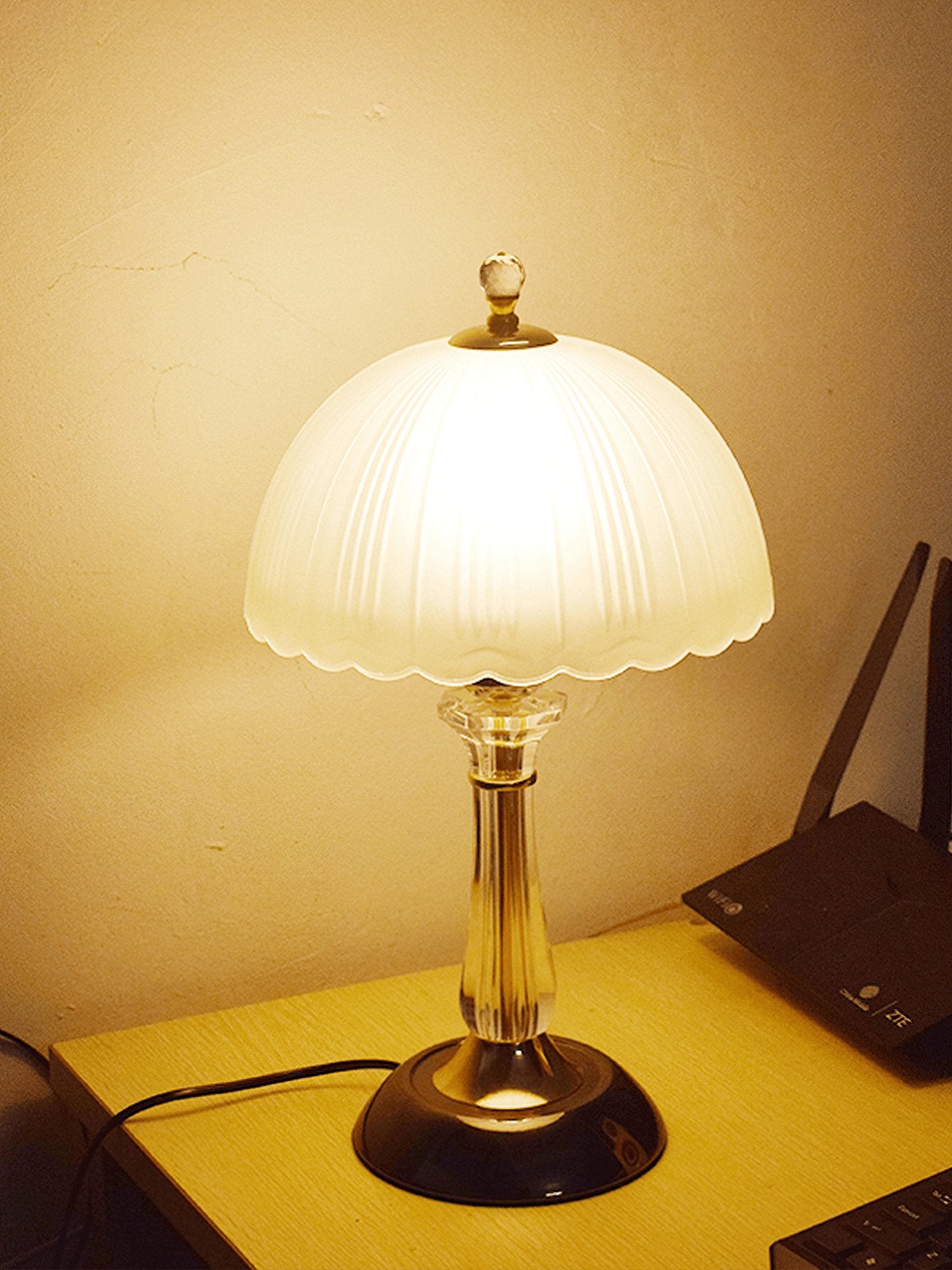 Belle Domed Glass Table Light