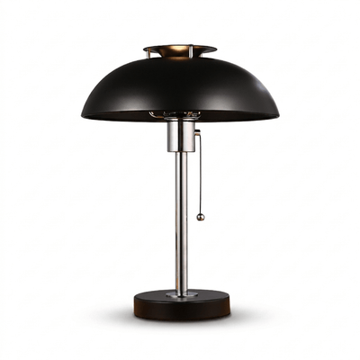 Rouven Chrome Mushroom Table Lamp