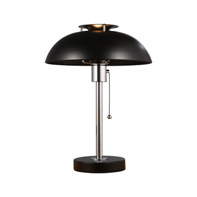 Rouven Chrome Mushroom Table Lamp