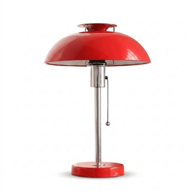 Rouven Chrome Mushroom Table Lamp