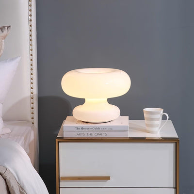 Liorirette Glass Contemporary Table Lamp