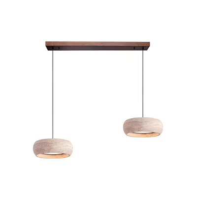 Briarwick Donut Travertine Pendant Light