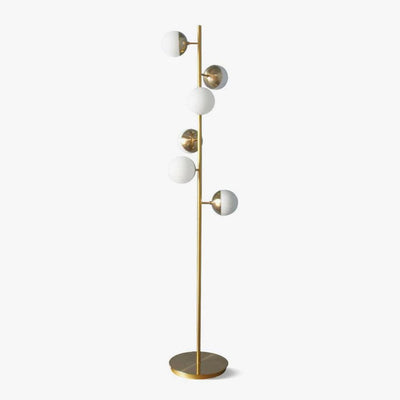 Myliryre Mid Century Brass Floor Lamp
