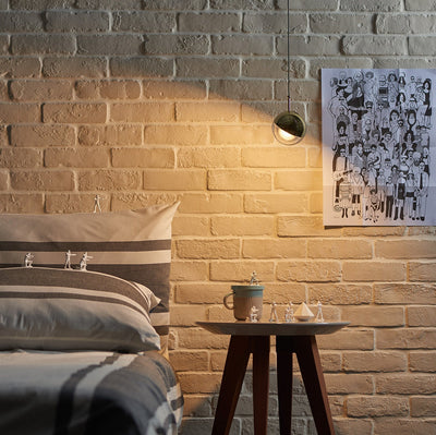 Zaneth Pendant Lamp Steel Glass Multi Drop Minimalist Staircase