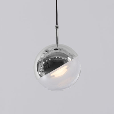 Zaneth Pendant Lamp Steel Glass Multi Drop Minimalist Staircase