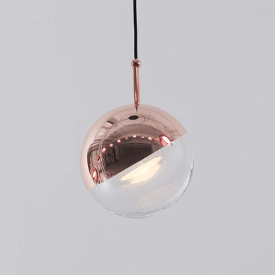Zaneth Pendant Lamp Steel Glass Multi Drop Minimalist Staircase