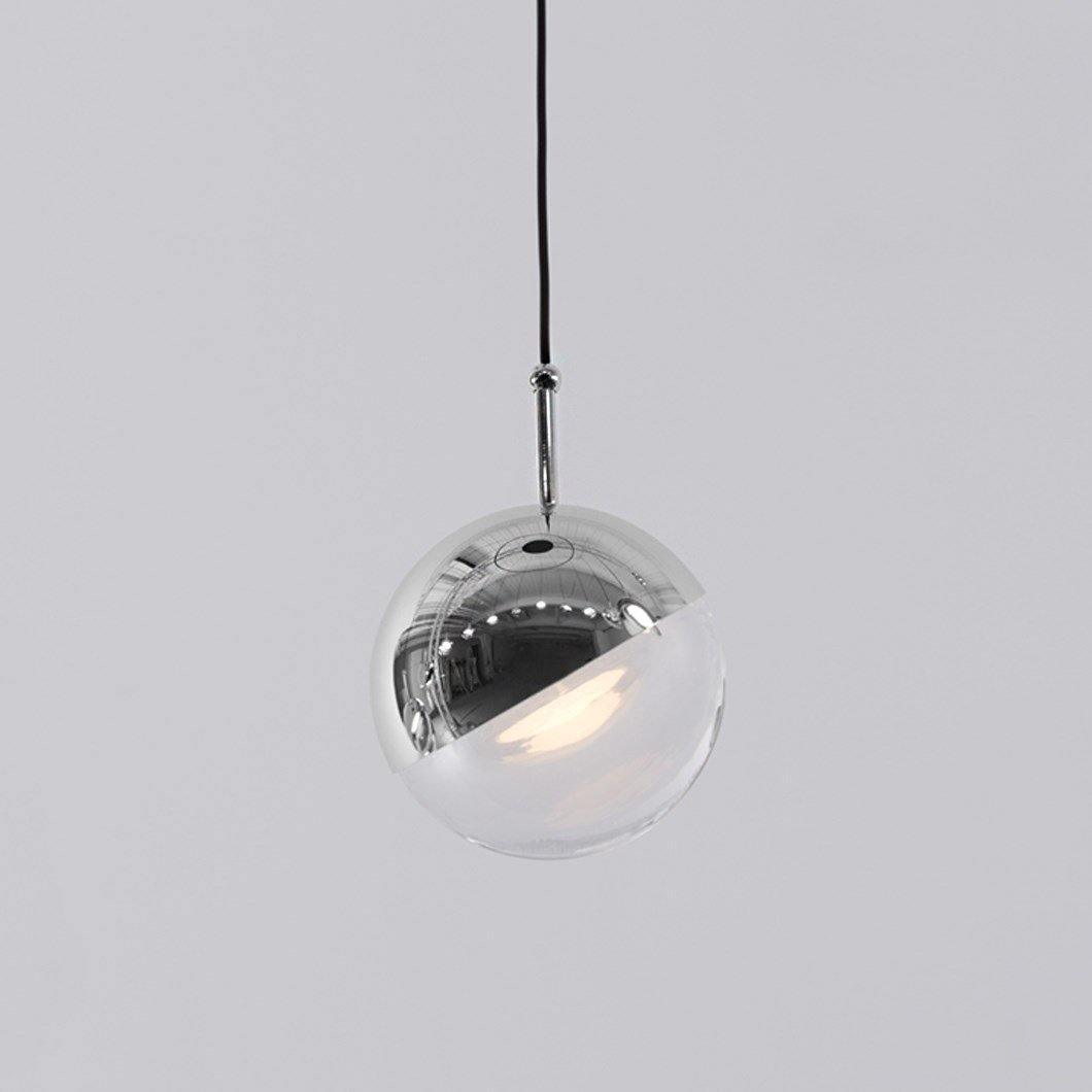 Zaneth Pendant Lamp Steel Glass Multi Drop Minimalist Staircase