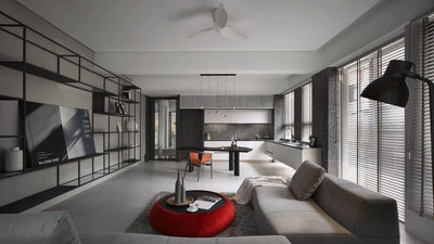 Zaneth Pendant Lamp Steel Glass Multi Drop Minimalist Staircase
