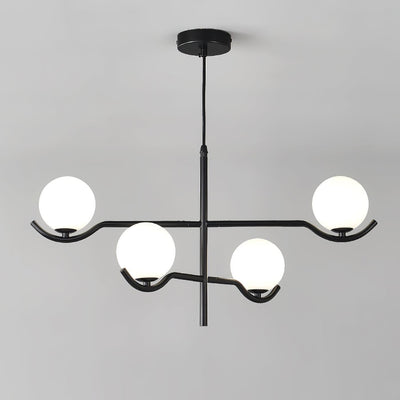 Kominex Pendant Lamp Frame Black Glass