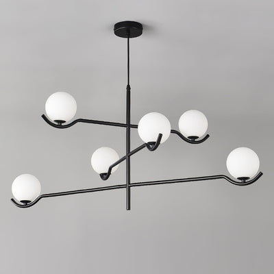 Kominex Pendant Lamp Frame Black Glass