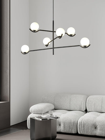 Kominex Pendant Lamp Frame Black Glass