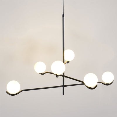 Kominex Pendant Lamp Frame Black Glass