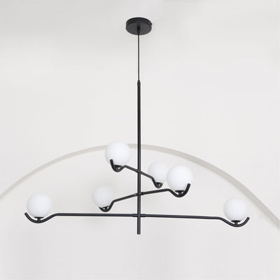 Kominex Pendant Lamp Frame Black Glass