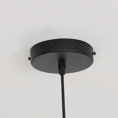 Kominex Pendant Lamp Frame Black Glass