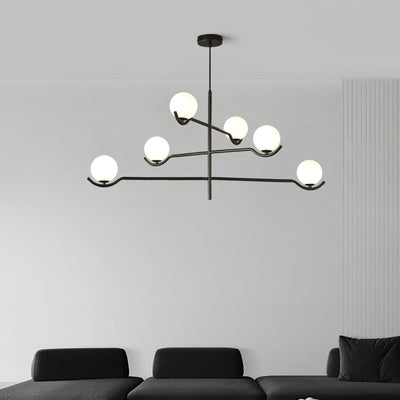 Kominex Pendant Lamp Frame Black Glass