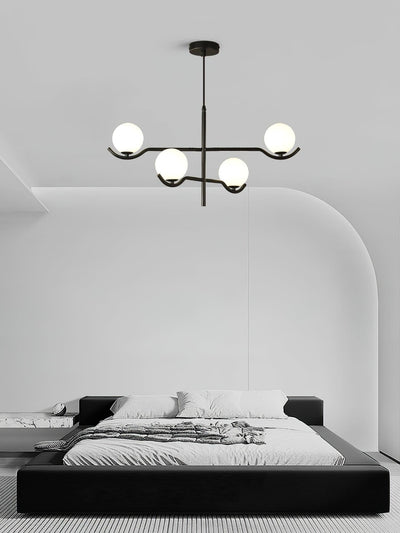 Kominex Pendant Lamp Frame Black Glass