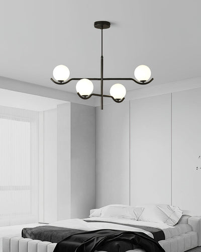 Kominex Pendant Lamp Frame Black Glass