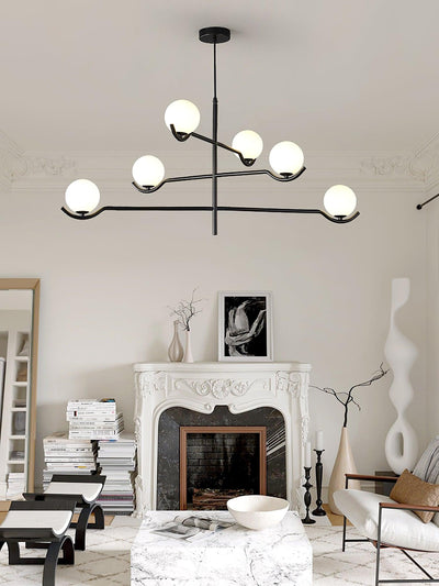 Kominex Pendant Lamp Frame Black Glass