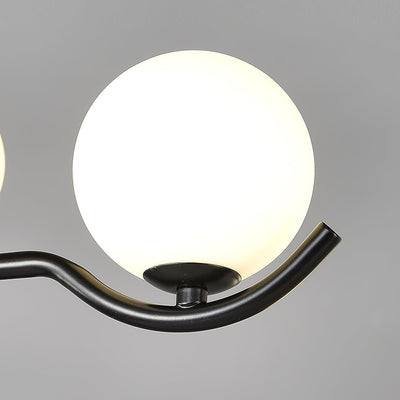 Kominex Pendant Lamp Frame Black Glass