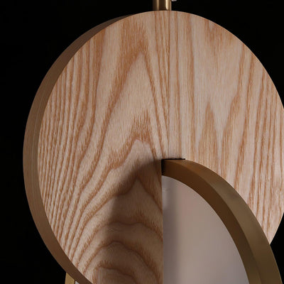 Lysola Wood Ring Pendant Light