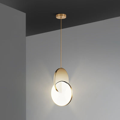 Lysola Wood Ring Pendant Light