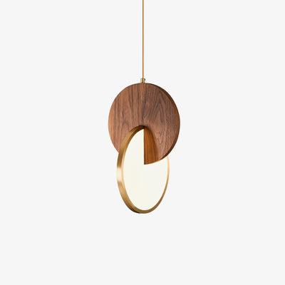 Lysola Wood Ring Pendant Light