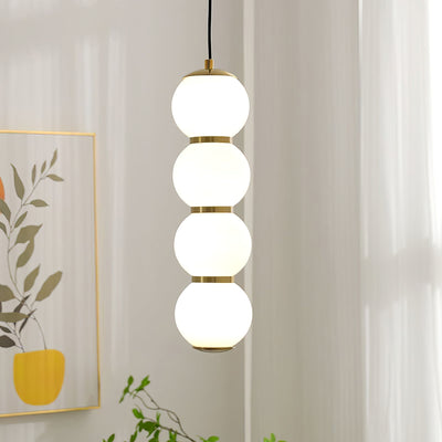 Frankie Minimalist Glass Pendant Light