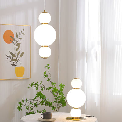 Frankie Minimalist Glass Pendant Light
