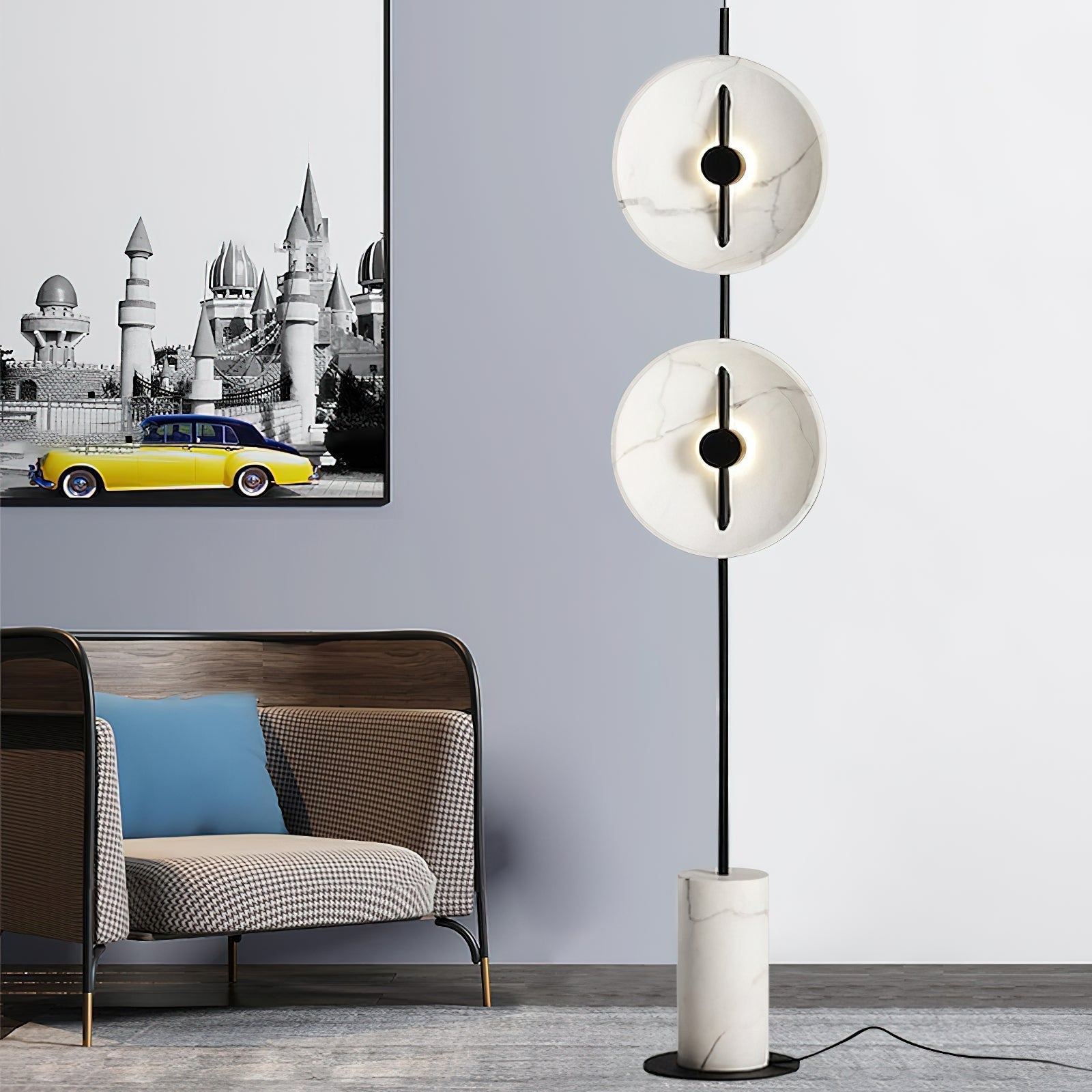 Calaraya Moon Floor Lamp