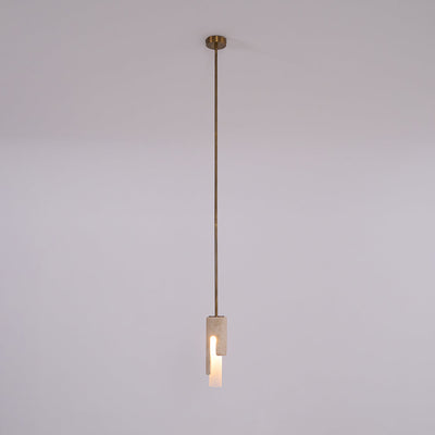 Elix Modern Minimalist Marble Glass Pendant Lamp