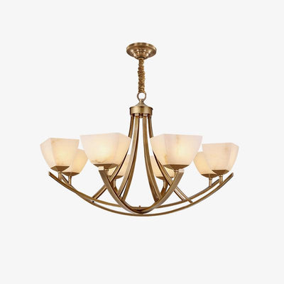 Crown Classic Brass Chandelier