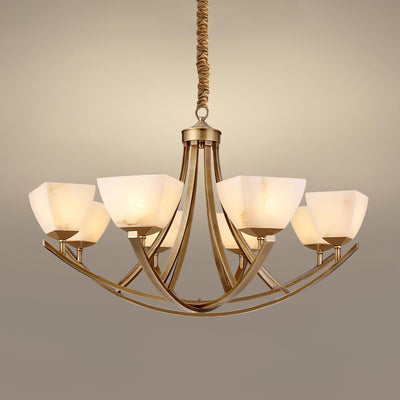 Crown Classic Brass Chandelier