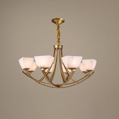 Crown Classic Brass Chandelier