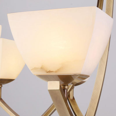 Crown Classic Brass Chandelier